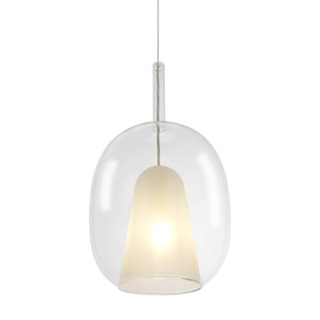 Artcraft Lighting Dusk 10" Wide Mini Pendant Black / Clear