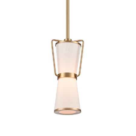Artcraft Lighting Layla 5" Wide Mini Pendant Brushed Brass