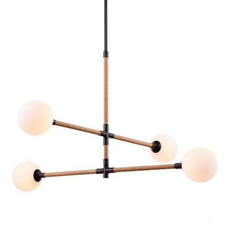 Artcraft Lighting Capilano 36" Wide Chandelier Black / Natural / Clear