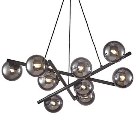 Artcraft Lighting Modena 31" Wide Chandelier Matte Black