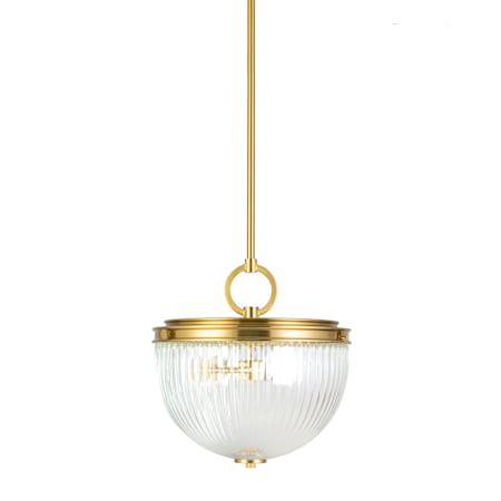 Artcraft Lighting Myla 2 Light 13" Wide Pendant Vintage Brass