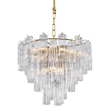 Artcraft Lighting Sophia 16 Light 26" Wide Waterfall Chandelier Brass
