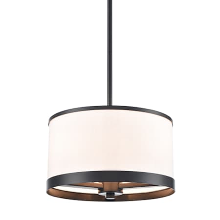 Artcraft Lighting High Street 3 Light 13" Wide Pendant Black