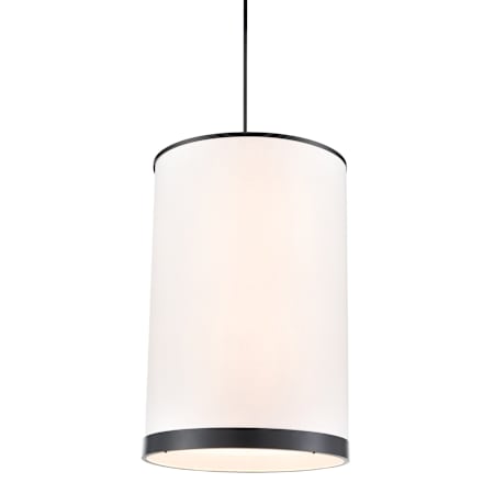 Artcraft Lighting High Street 8 Light 25" Wide Pendant Black