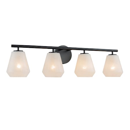 Artcraft Lighting Brooke 4 Light 32" Wide Vanity Light Black