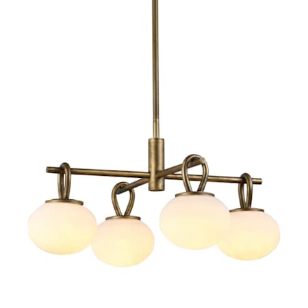 Artcraft Lighting Velora 20" Wide Selectable 3000K/4000K/5000K LED Pendant Legacy Brass