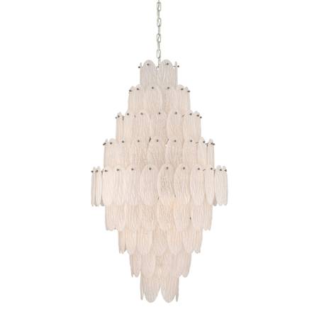 Artcraft Lighting Serena 19 Light 25" Wide Waterfall Chandelier Satin Nickel