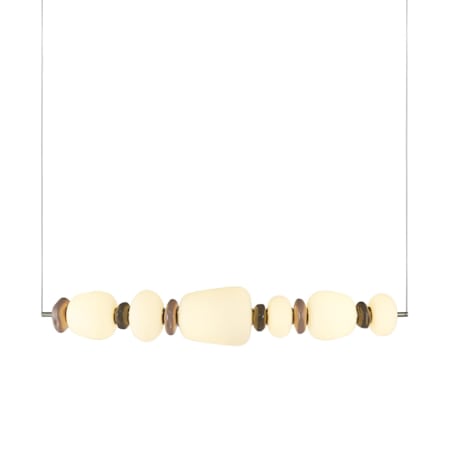 Artcraft Lighting Strata 41" Wide Selectable 3000K/4000K/5000K LED Linear Pendant Satin Nickel