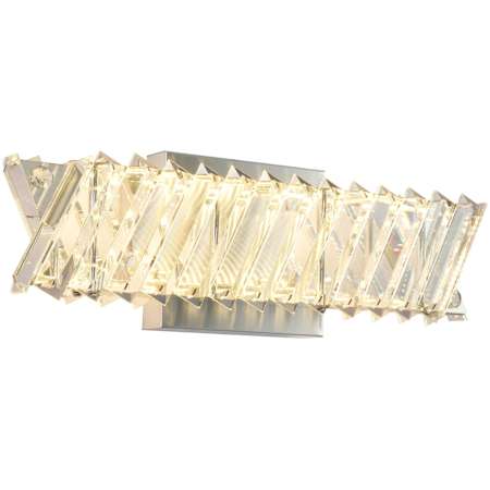 Artcraft Lighting Alya Selectable 3000K/4000K/5000K LED Bath Bar Polished Nickel