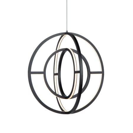 Artcraft Lighting Celestial 22" Wide LED Abstract Pendant Matte Black