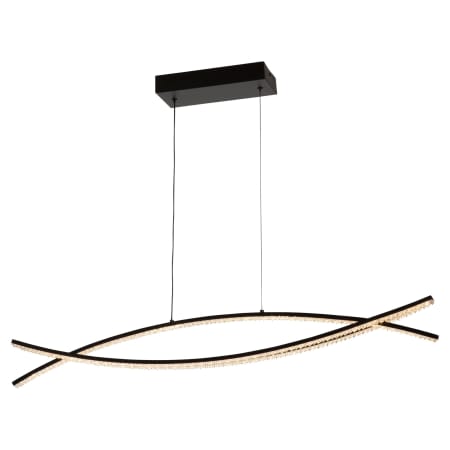 Artcraft Lighting Nova 37" Wide LED Linear Chandelier Black