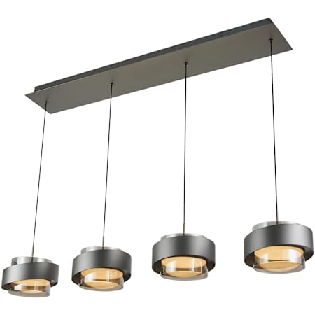 Artcraft Lighting Axis 46" Wide 3000K LED Linear Pendant with Selectable CCT Graphite