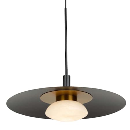 Artcraft Lighting Camila 18" Wide Pendant Black / Opal