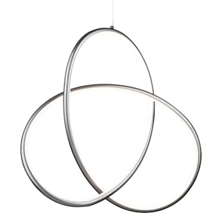 Artcraft Lighting Orion 19" Wide LED Abstract Pendant Grey