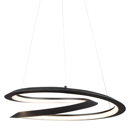Artcraft Lighting Ara 16" Wide LED Suspension Pendant Black