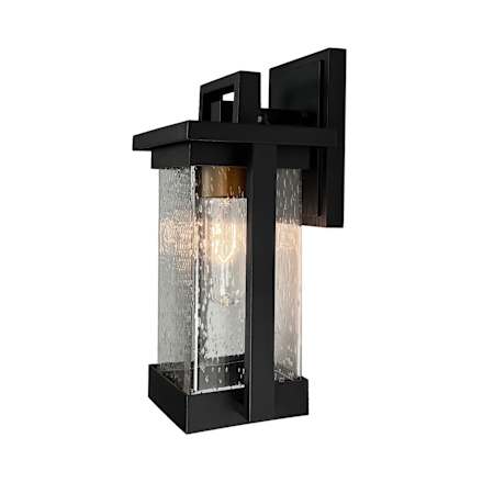 Artcraft Lighting Port Charlotte 13" Tall Wall Sconce Matte Black