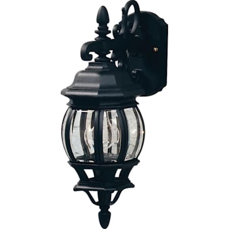 Artcraft Lighting Classico 1 Light 18" Tall Outdoor Wall Sconce Black