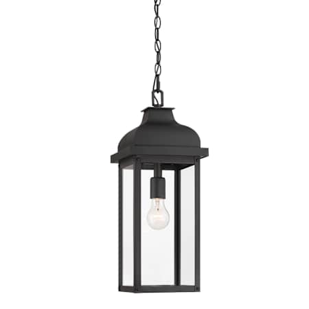 Artcraft Lighting Madrid 8" Wide Outdoor Mini Pendant Black