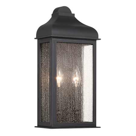 Artcraft Lighting Madrid 2 Light 16" Tall Outdoor Wall Sconce Black
