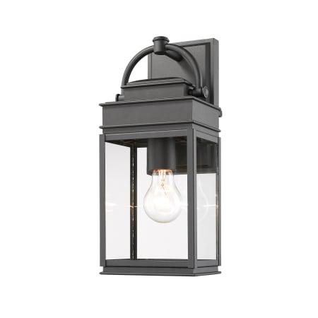 Artcraft Lighting Fulton 14" Tall Outdoor Wall Sconce Black