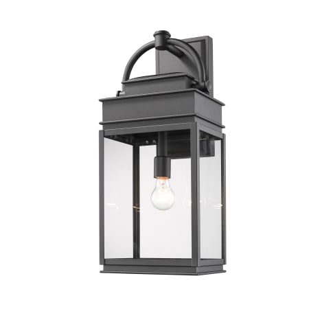 Artcraft Lighting Fulton 24" Tall Outdoor Wall Sconce Black