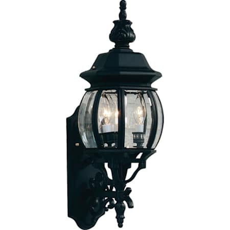 Artcraft Lighting Classico 3 Light Outdoor Wall Sconce Black