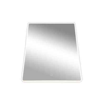 Artcraft Lighting Reflections 23-5/8" W x 31-1/2" H Rectangular Framed Bathroom Mirror Silver
