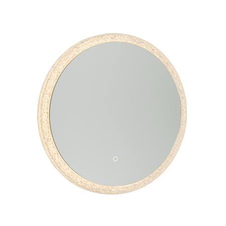 Artcraft Lighting Reflections 23-5/8" Bathroom Mirror with Lighting Clear