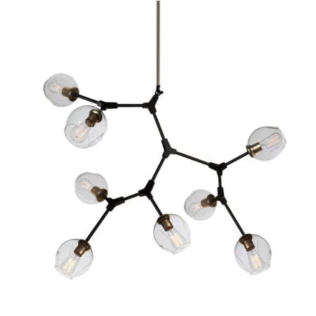 Artcraft Lighting Organic 8 Light 40" Wide Chandelier Vintage Brass