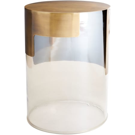 Arteriors Jesse 12" Diameter Glass Accent Table Smoke