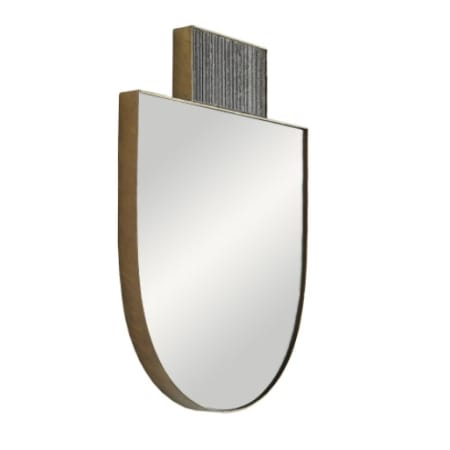 Arteriors 22" W x 30" H Arched Bathroom Mirror Gold