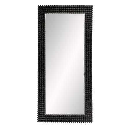 Arteriors Paxton 38" W x 81" H Rectangular Wood Framed Bathroom Mirror Black