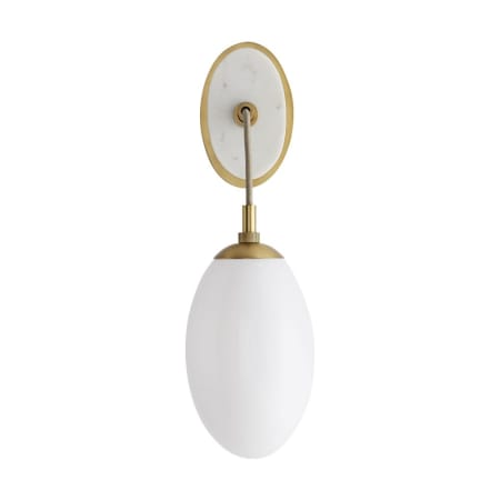 Arteriors Bindi Wall Sconce Antique Brass / Marble