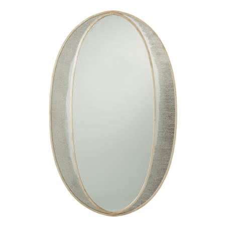 Arteriors Nadine 32" W x 52" H Oval Framed Accent Mirror Champagne