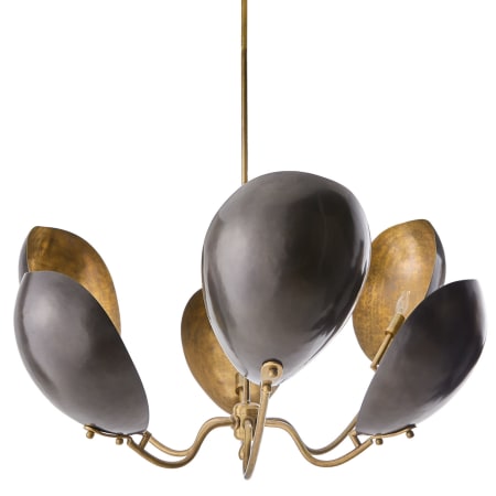 Arteriors Savo 6 Light 38" Wide Commercial Chandelier Bronze