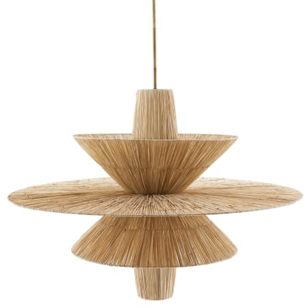 Arteriors Shay 44" Wide Commercial Abstract Chandelier Natural