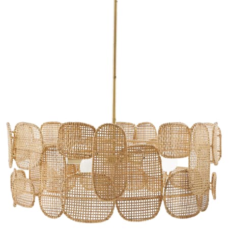 Arteriors Ronaldo 6 Light 30" Wide Commercial Drum Chandelier Natural
