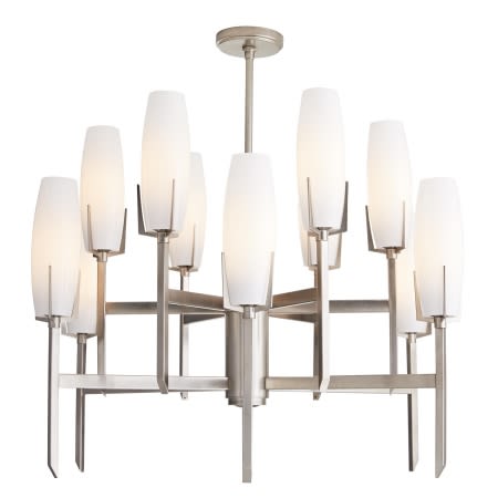 Arteriors Keifer 12 Light 36" Wide Chandelier Steel / Vintage Silver