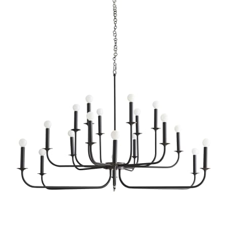 Arteriors Breck 18 Light 48" Wide Taper Candle Chandelier Bronze