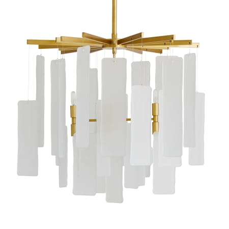 Arteriors Harriet 8 Light 29" Wide Chandelier Antique Brass