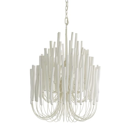 Arteriors Tilda 5 Light 21" Wide Abstract Chandelier White / Whitewash Stained