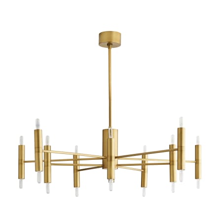 Arteriors Bozeman 20 Light 46" Wide Chandelier Antique Brass