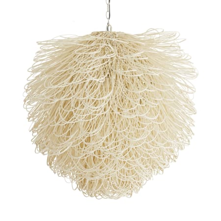 Arteriors Finley 32" Wide Abstract Chandelier White / Bleached