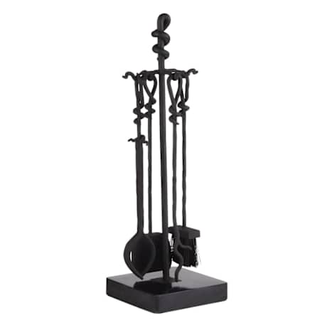 Arteriors Denison Fireplace Tool Set Black