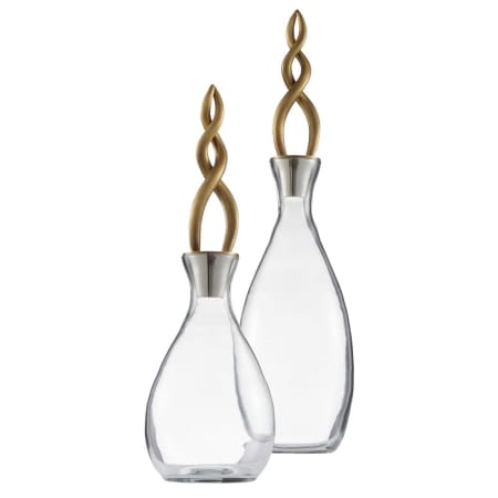 Arteriors Elixir Glass Decanters - Pack of 2 Gray