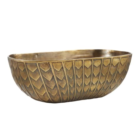 Arteriors Ezekial 27" Wide Aluminum Decorative Bowl Gold