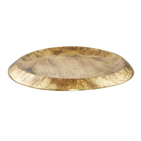 Arteriors Everett 24" Wide Aluminum Decorative Plate Gold