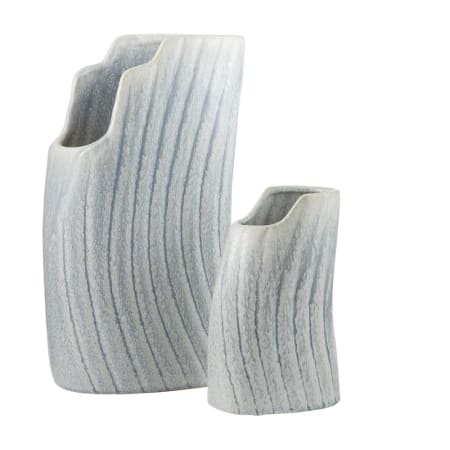 Arteriors Casio Ceramic Decorative Vases - Set of 2 Blue