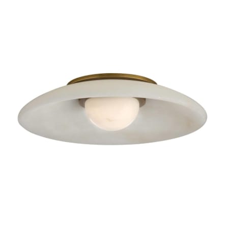 Arteriors Stella 12" Wide Flush Mount Bowl Ceiling Fixture White
