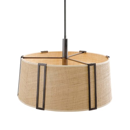 Arteriors Amida 3 Light 29" Wide Drum Chandelier English Bronze